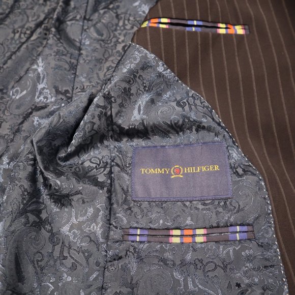 Tommy Hilfiger Vintage Cashmere Blend Suit - Picture 9 of 16